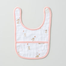 Load image into Gallery viewer, Classic Muslin Bib - Honey Bunny
