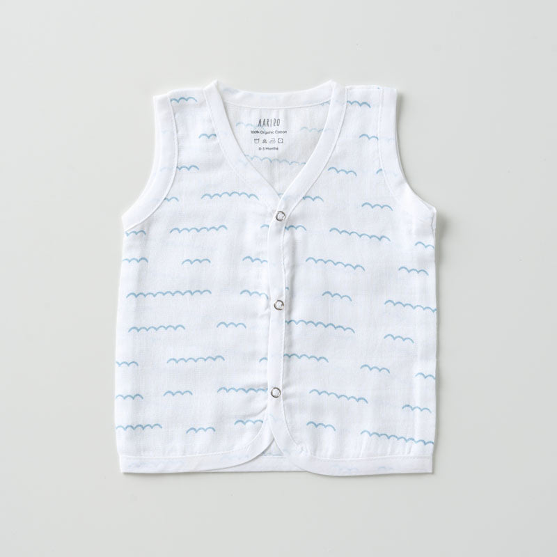 Muslin Jabla set - Under the Sea (2 Pcs)