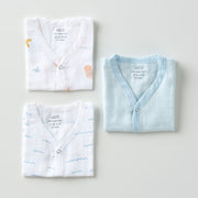 Muslin Jabla set - Under the Sea (3 Pcs)