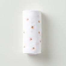 Load image into Gallery viewer, Muslin Swaddle - Honey Bunny
