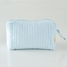 Load image into Gallery viewer, Quilted Pouch - Baby Blue
