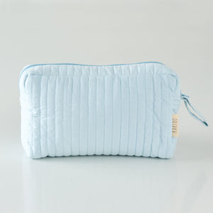 Quilted Pouch - Baby Blue