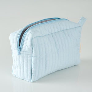 Quilted Pouch - Baby Blue