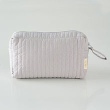 Load image into Gallery viewer, Quilted Pouch - Grey
