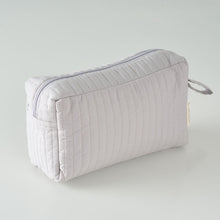 Load image into Gallery viewer, Quilted Pouch - Grey
