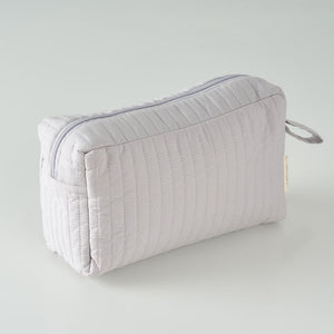 Quilted Pouch - Grey