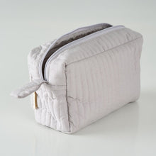 Load image into Gallery viewer, Quilted Pouch - Grey
