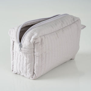 Quilted Pouch - Grey