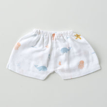 Load image into Gallery viewer, Muslin Shorts - Under the Sea
