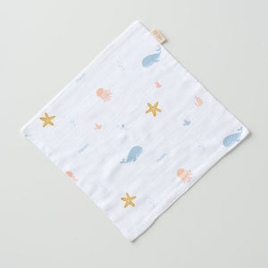 Muslin Washcloth - Under the Sea