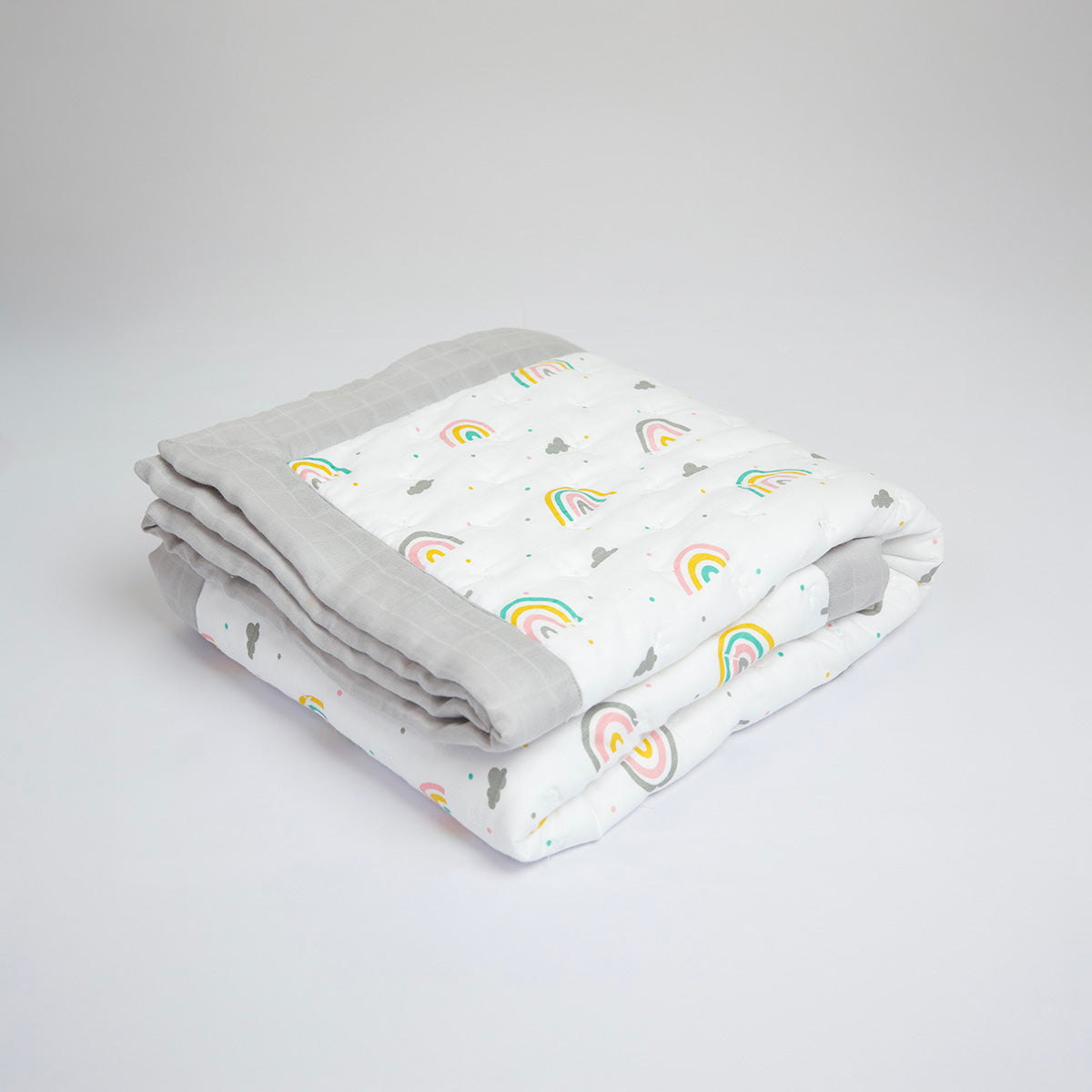 Baby Quilt - Follow the Rainbow