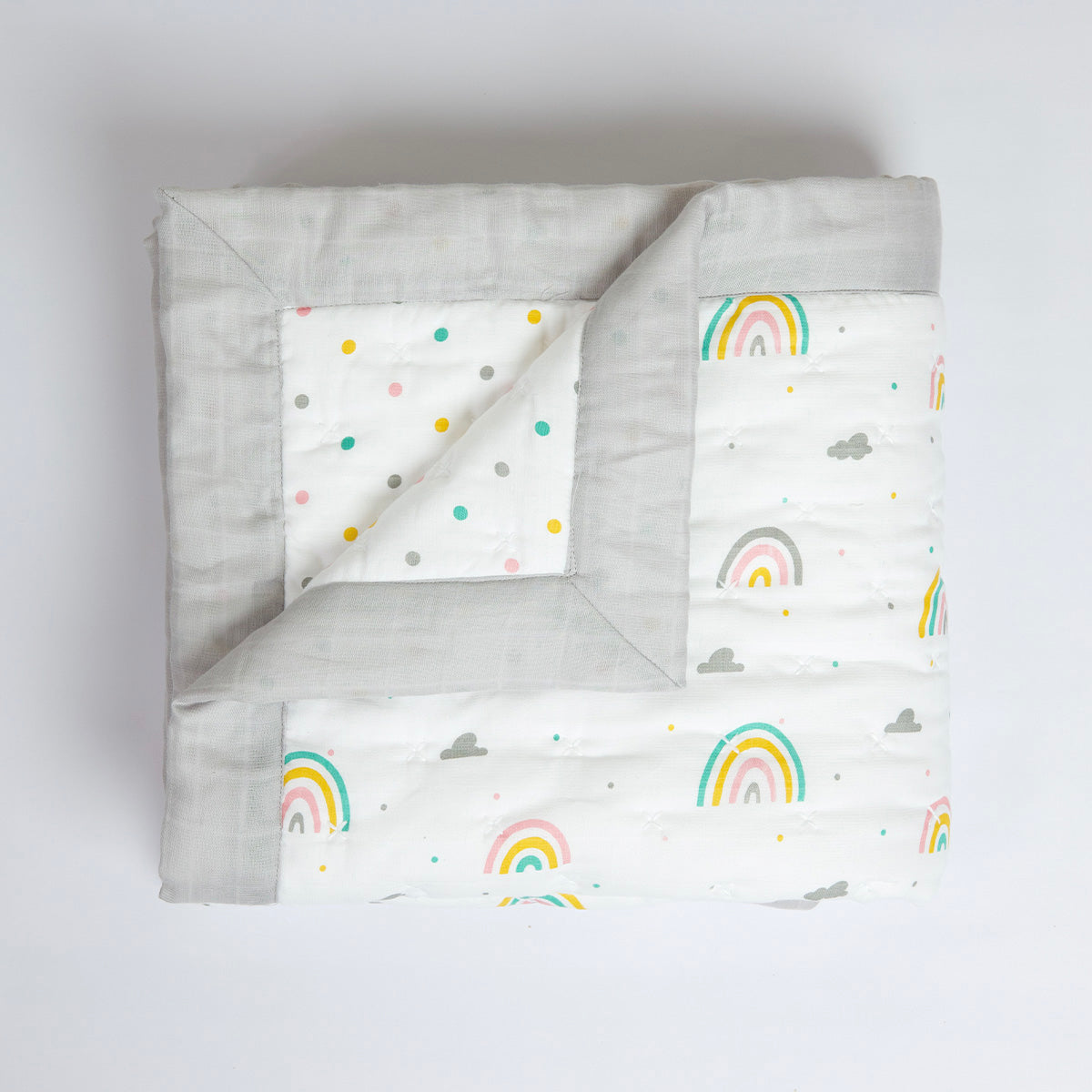 Baby Quilt - Follow the Rainbow