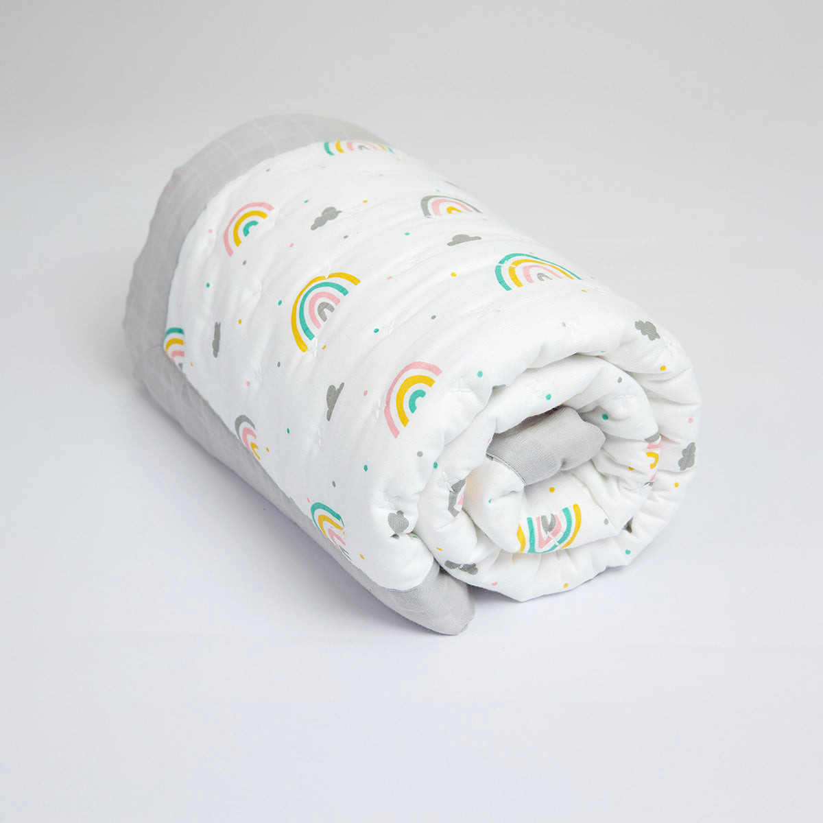 Baby Quilt - Follow the Rainbow