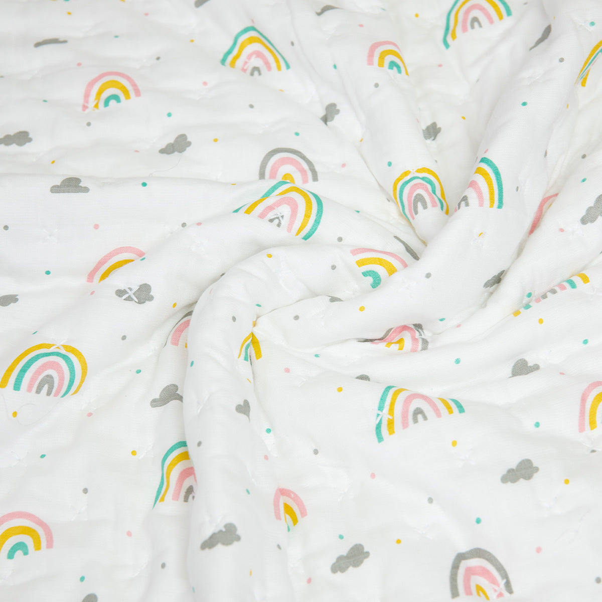Baby Quilt - Follow the Rainbow