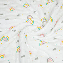 Load image into Gallery viewer, Baby Quilt - Follow the Rainbow
