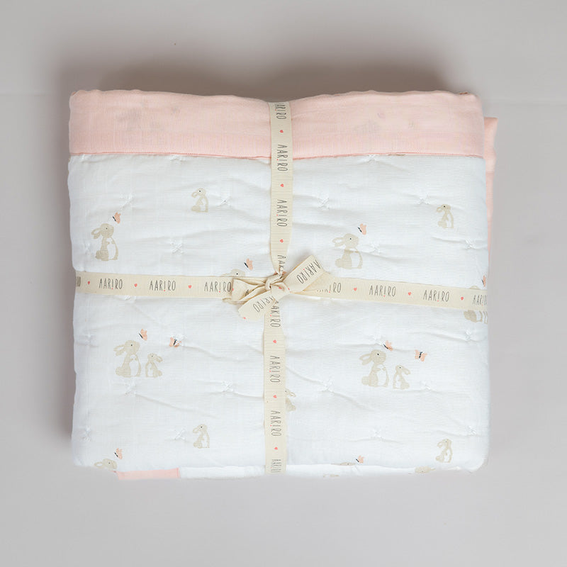 Baby Quilt - Honey Bunny