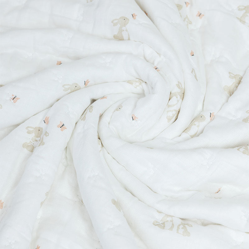 Baby Quilt - Honey Bunny
