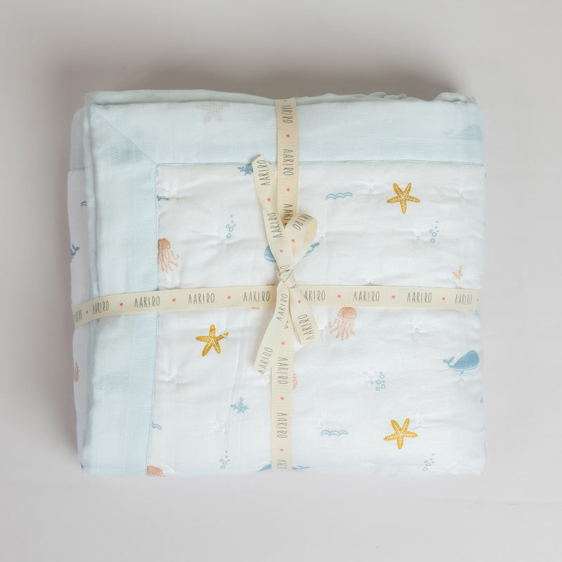 Baby Quilt - Under the sea
