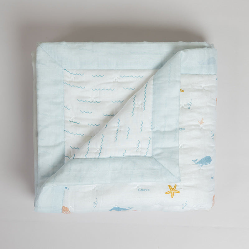 Baby Quilt - Under the sea