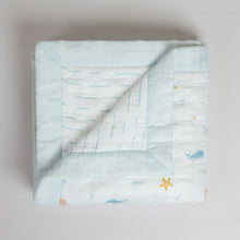 Load image into Gallery viewer, Baby Quilt - Under the sea
