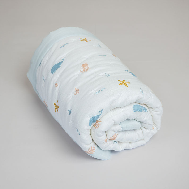 Baby Quilt - Under the sea