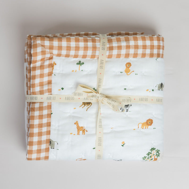 Baby Quilt - Wild Safari