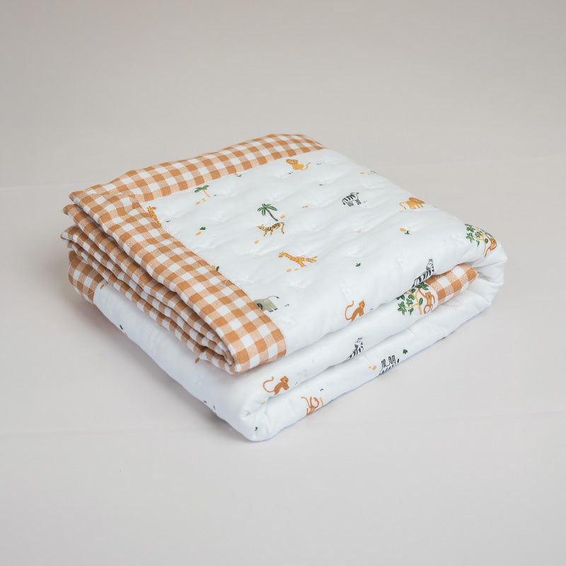 Baby Quilt - Wild Safari