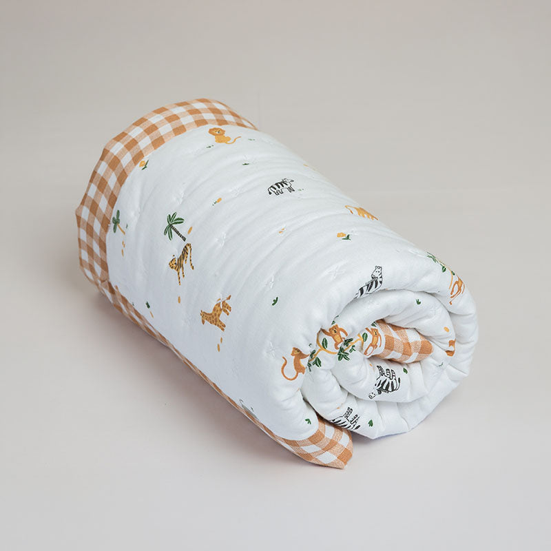 Baby Quilt - Wild Safari