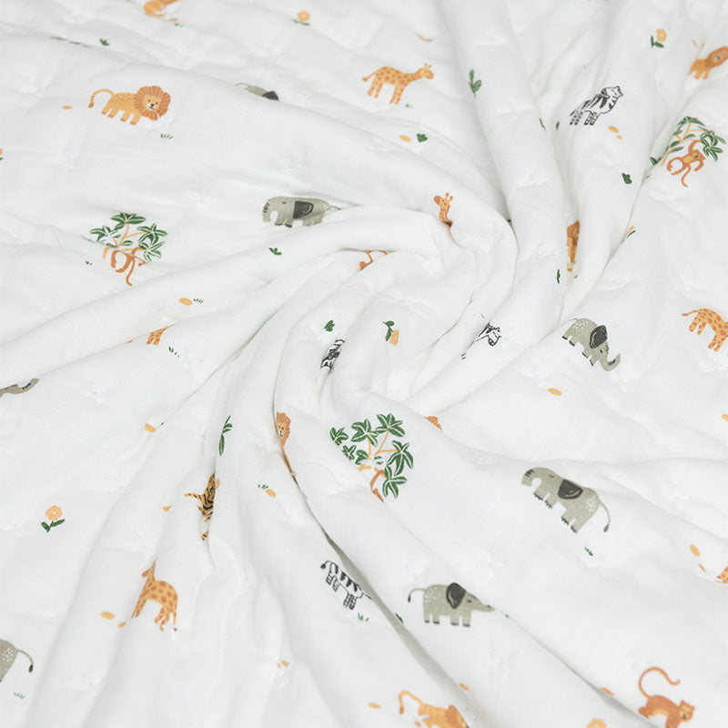 Baby Quilt - Wild Safari