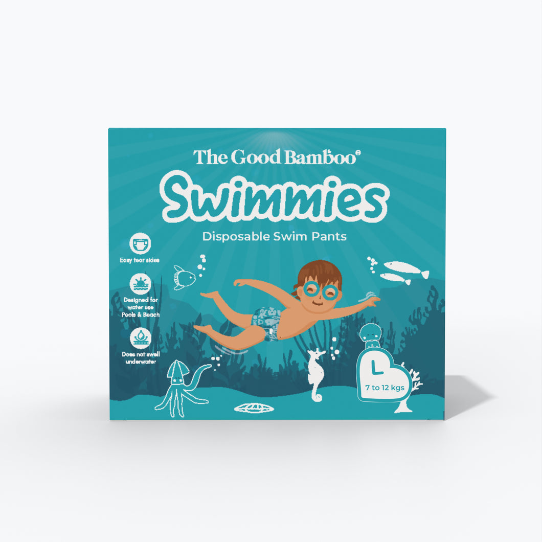 Swim diapers L - 12 diapers