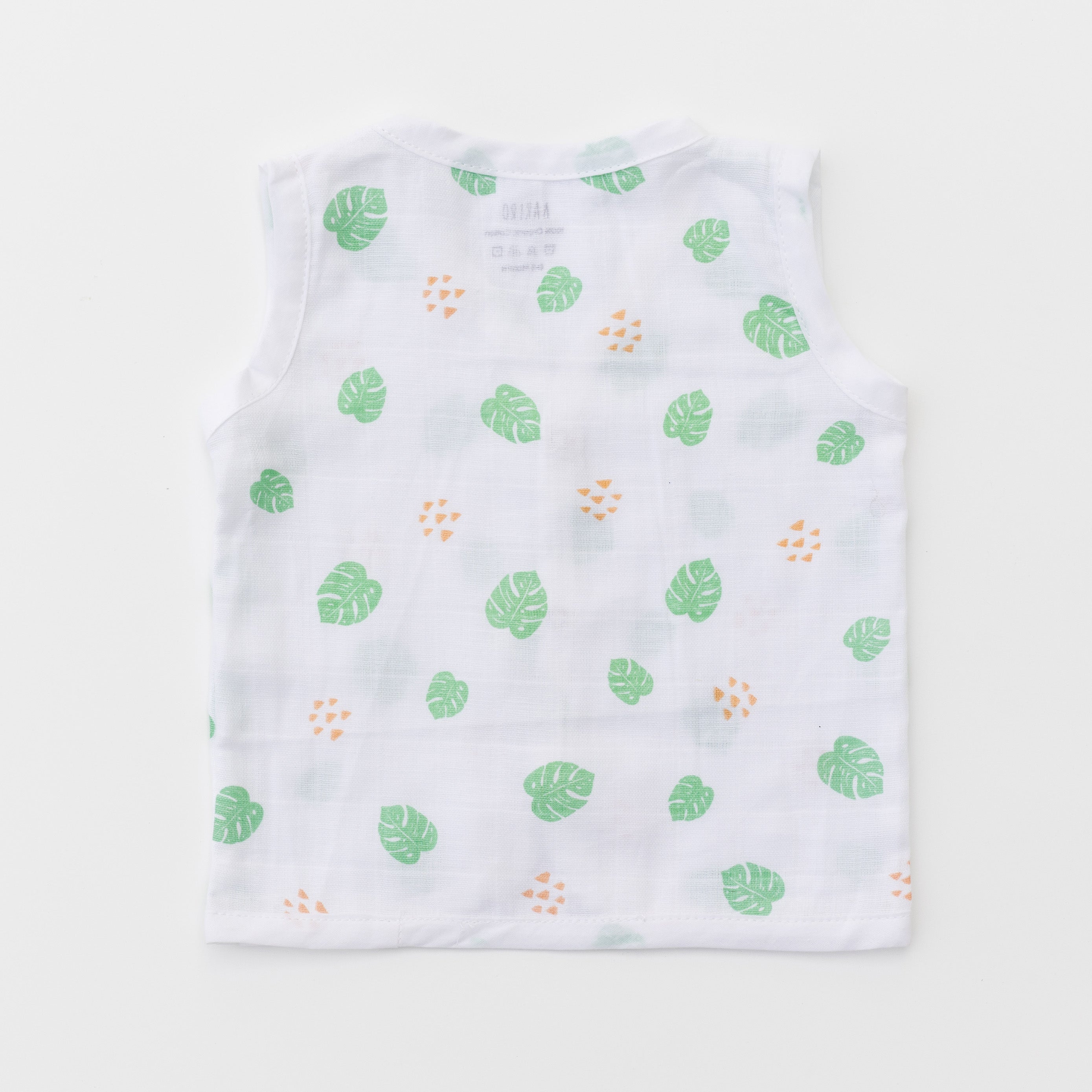 Muslin Jabla set -Tropical flamingo (3 Pcs)