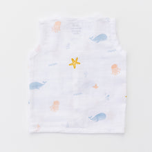 Load image into Gallery viewer, Muslin Jabla set - Under the Sea (2 Pcs)
