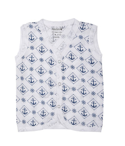 Muslin Jabla set - Nautical (2 Pcs)