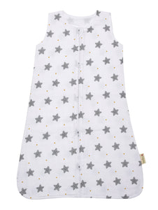 Aariro's Sleep Bag - Sleepy star (Grey ) - Muslin Sleeping bag