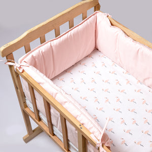 Crib Bedding- Tropical Flamingo