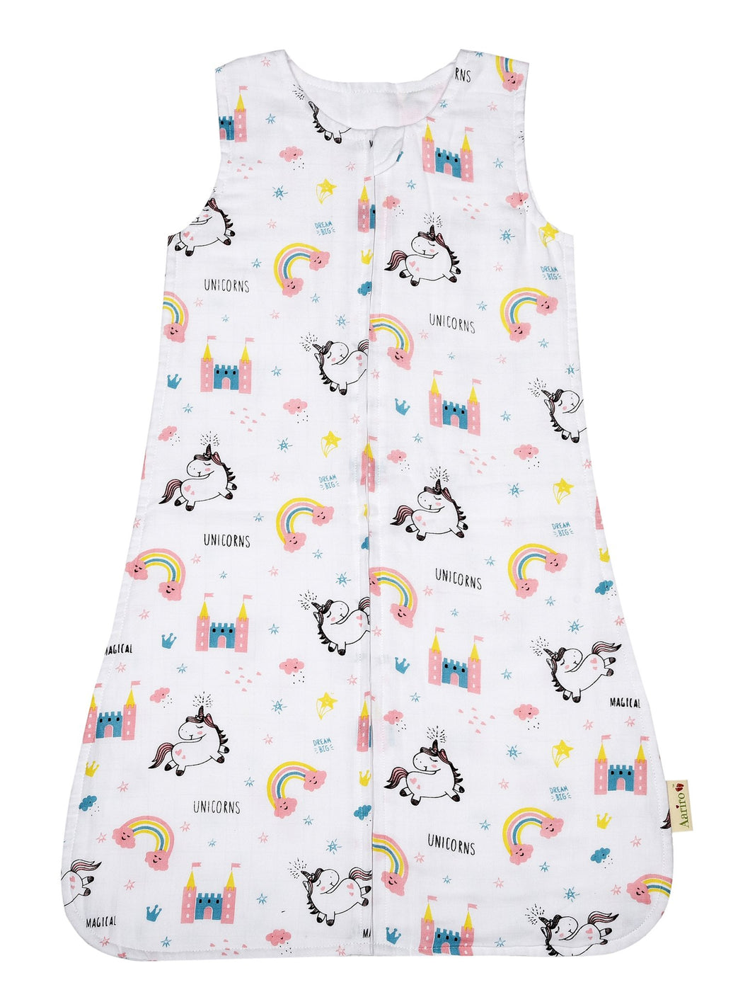 aariro's Sleep Bag - Muslin Sleping bag - Believe in Unicorn