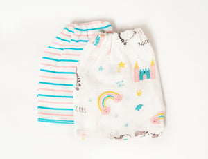 Muslin Shorts - Believe in Unicorn